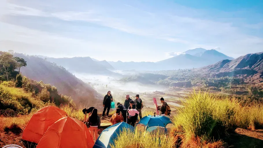 Camping Pinggan Kintamani | Nusa Penida Camping | Rent Camping Tent 